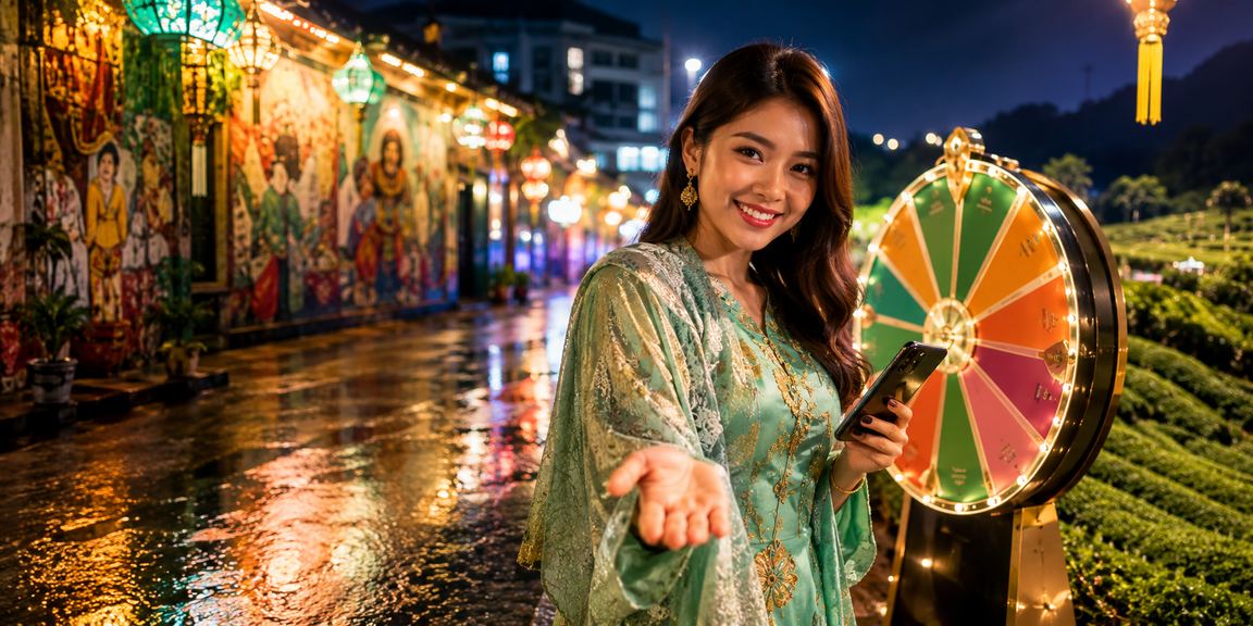 Meja rolet dalam kasino berprestij di Penang